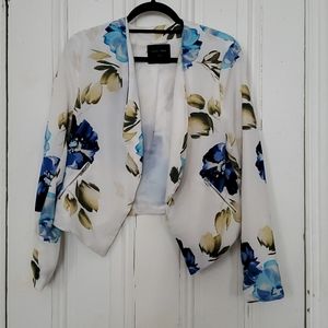 Floral blazer